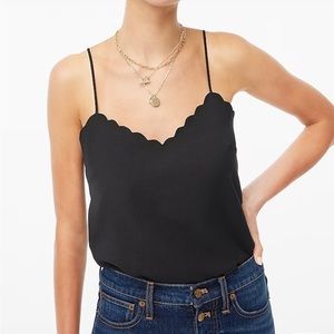 JCrew scallop tank top *NEW*
